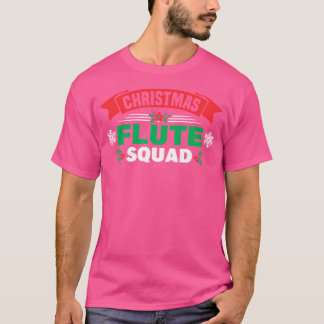 Julflöjt fyrkant t shirt
