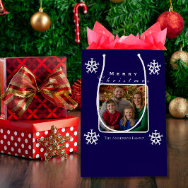 Julflygplan Snowflake Photo Funny Anpassningsbar