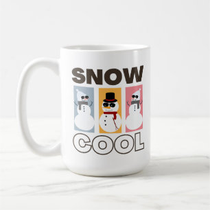 Julfnyj Coolan Snö Färgfull Snögubbe Kaffemugg
