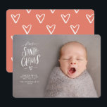 Julfödelsedag Santa Baby Nyfödd bebis Inbjudningar<br><div class="desc">Julfödelsedag Santa Baby Nyfödd bebis</div>