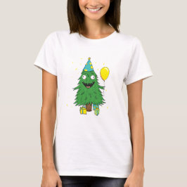 Julfödelsedagträd T Shirt