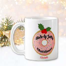 Julfonen Donut Wandealize Personalize Kaffemugg