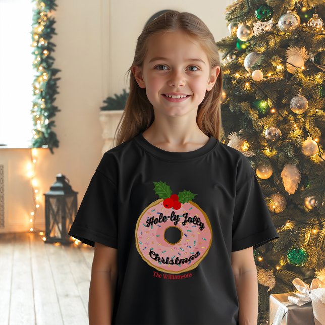 Julfonen Donut Wandealize Personalize T Shirt (Skapare uppladdad)