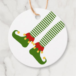 Julfonen Elf Helgdag Festive Shelf Roligt Gåvor Etiketter