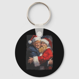 Julfoni Trump Jultomten Retro Vintage Xm Nyckelring