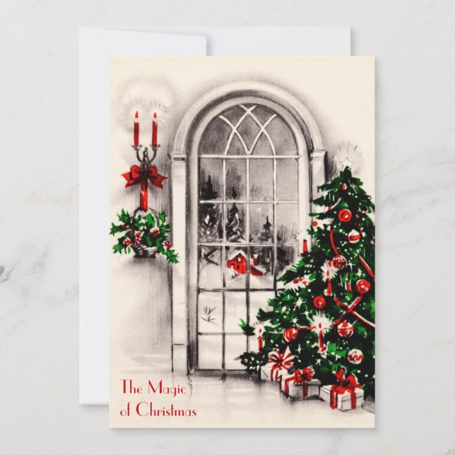 Julfönsterinbjudan Inbjudningar (Framsida)