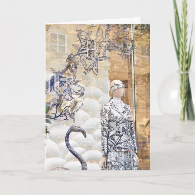 Julfönstret, köp London Festive Season Kort (Framsida)