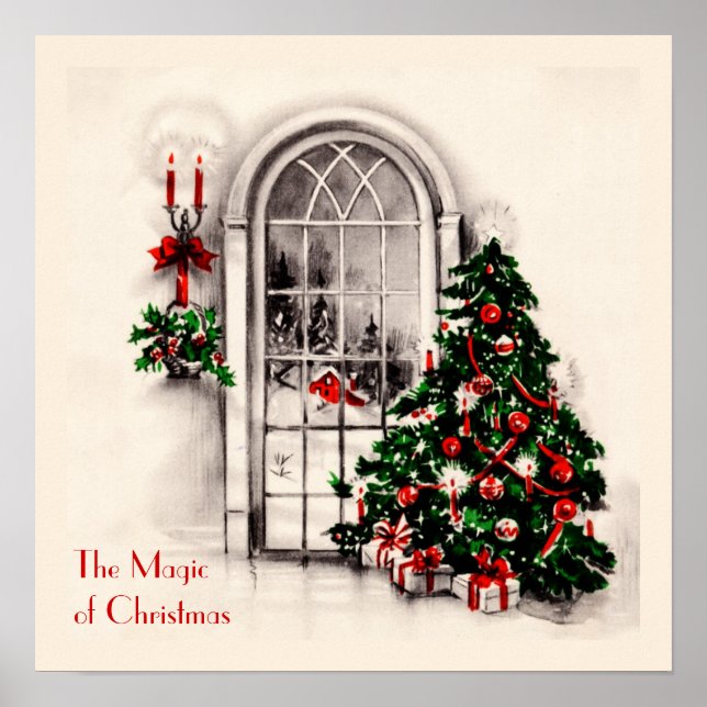 Julfönstret Poster (Framsidan)