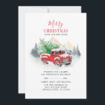 Julförändringen i Adress Flytta<br><div class="desc">Vilket bättre sätt att låta dina vänner och familj få veta om din nya helgdag adress och önska dem ett mycket God jul med detta klassiska röda lastbil i snö med en Julgran på baksidan för att få stämningen att stämma för vad som är till kom. Ändra enkelt texten på...</div>
