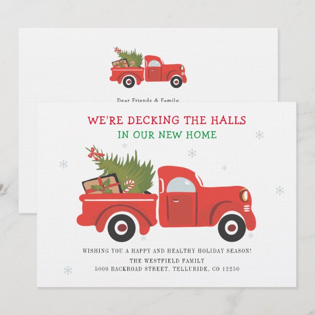 Julförändringen i Adress Flytta (Fram/baksida)