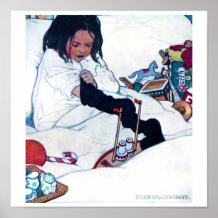 Julförberedelse Jessie Willcox Smith Poster