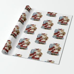 Julförpackningspapper Jultomte Presentpapper