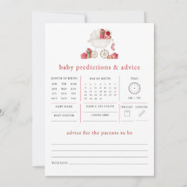 Julförutsägelser Råd Babykläder Shower-spel