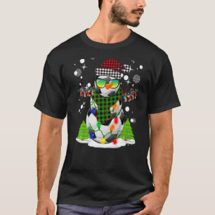 Julfotboll Ball Snögubbe Santa Hat Pajamas Fo T Shirt