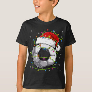Julfotboll, buss Santa Hat Matching Family Pa T Shirt