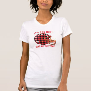 Julfotboll, flickvän Tee, Anpassningsbar T Shirt