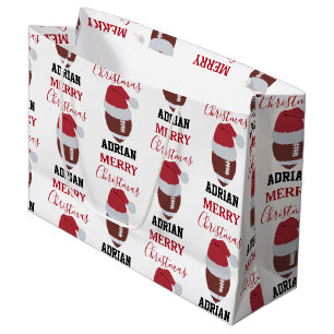 Julfotboll Gridiron Boll eget namn