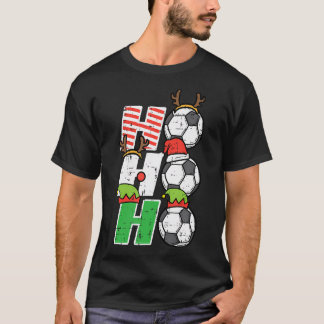 Julfotboll Ho Ho Soccer Julafton Sport Manar T Shirt