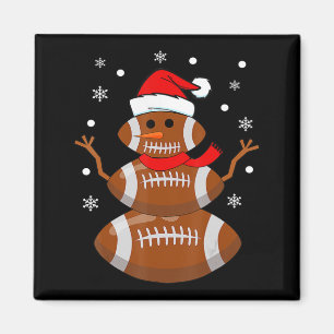 Julfotboll Snögubbe Kids Fotboll jul Magnet