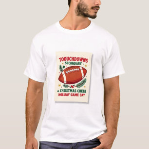 JulFotboll – Touchdowns & Julglädje T Shirt