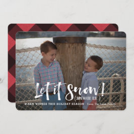 Julfotkort, Helgdag kort - luddigt