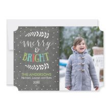 Julfotkort med munstycke och ljus krita