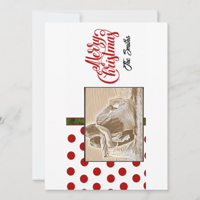 Julfotnoter Helgdagar Julkort (Framsida)