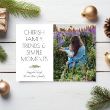 Julfoto Cherish Family Vänner Orden
