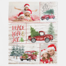 Julfoto Fleece Blanket