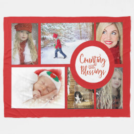 Julfoto Fleece Blanket