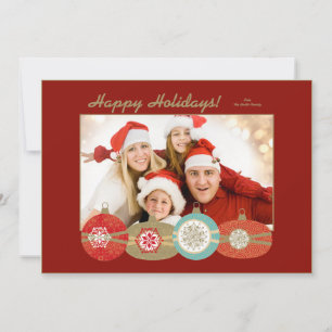 Julfoto för Anpassade-familjen Inbjudningar