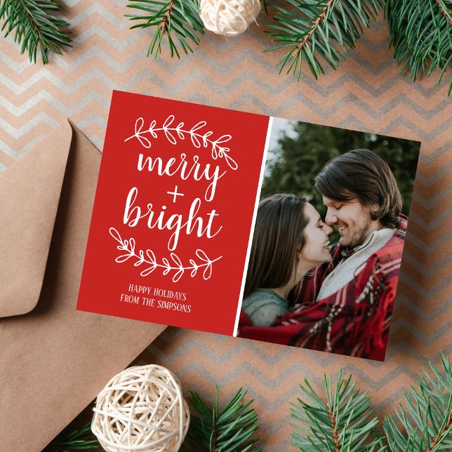 Julfoto för Family Glad helg Julkort (Skapare uppladdad)