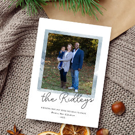Julfoto för Family Lycklig-Helgdag Julkort