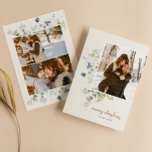 Julfoto för vinterfärgen Blommigt