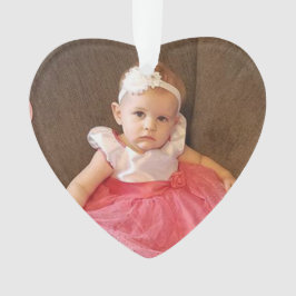 Julfoto, Namn och Ornament Keepsaké