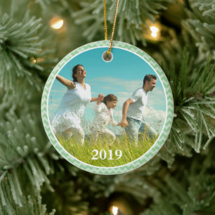 Julfoto Ornament