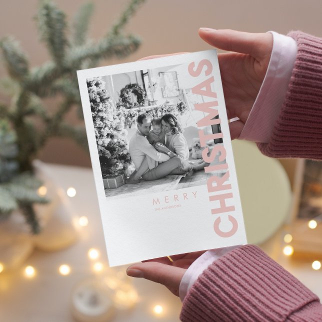 Julfoto | ROSA GOD JUL (Skapare uppladdad)