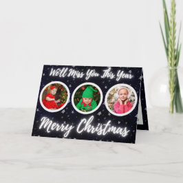 Julfoto, stjärntur kort