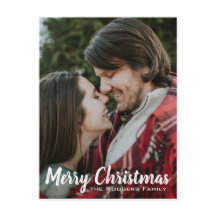 Julfoto - vykort | ANPASSNINGSBAR HÄLSNING