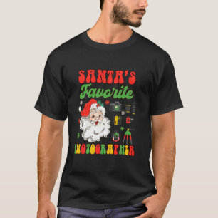 Julfotografi Julafton Santa s Favorite Photog T Shirt