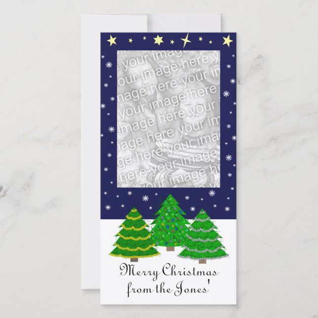 Julfotokort Julkort (Framsida)