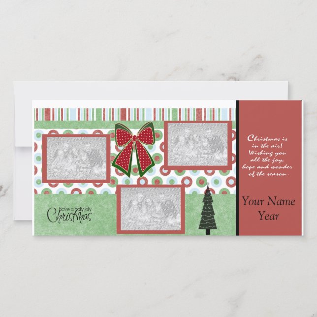 Julfotokort Julkort (Framsida)