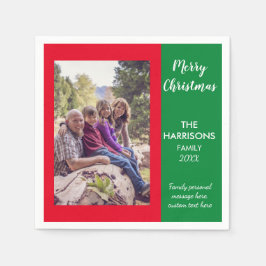 Julfotomall Pappersservett