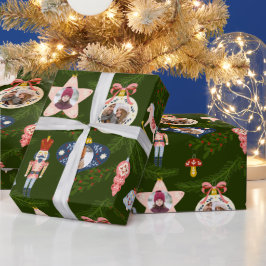 Julfotopatens Anpassningsbar Gift Wrapping Papper Presentpapper