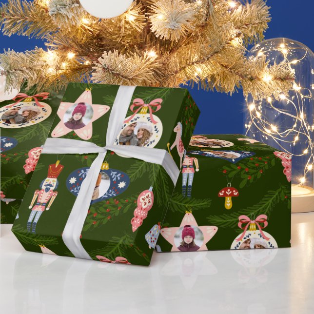 Julfotopatens Anpassningsbar Gift Wrapping Papper Presentpapper (Helgdagar)
