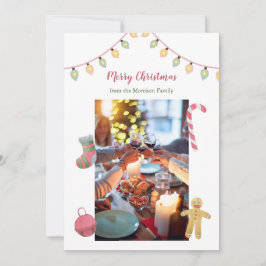 Julfotoport, Helgdag-kort, Bild jul Julkort