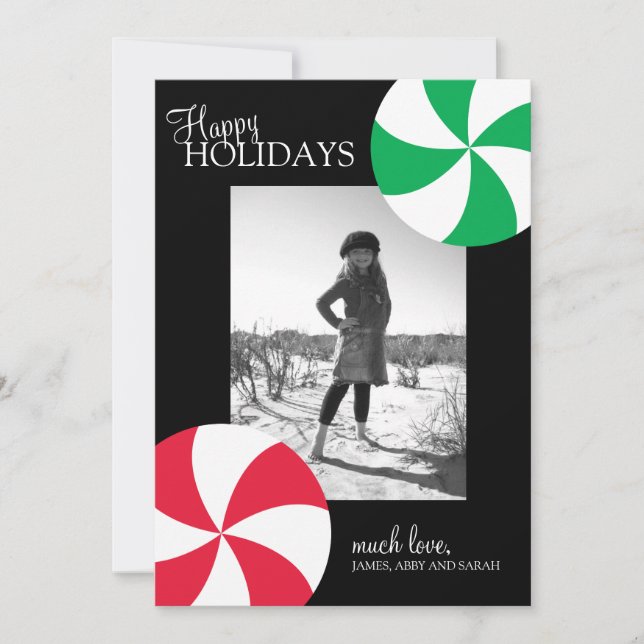 Julfotoport Julkort (Framsida)