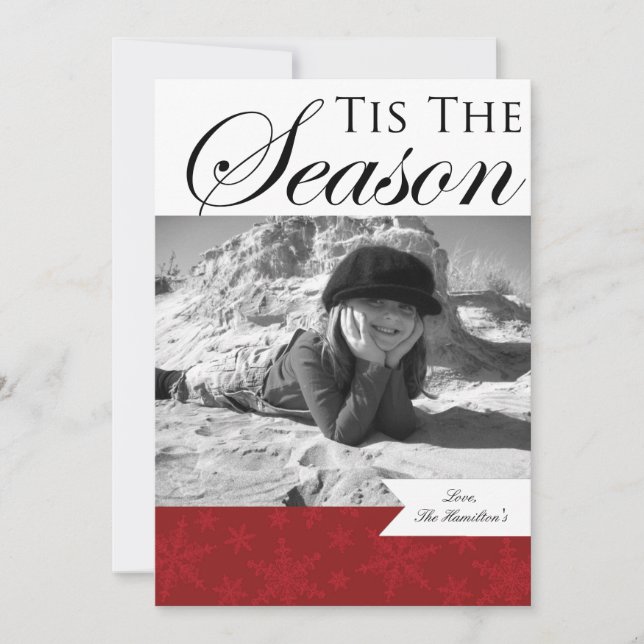 Julfotoport Julkort (Framsida)