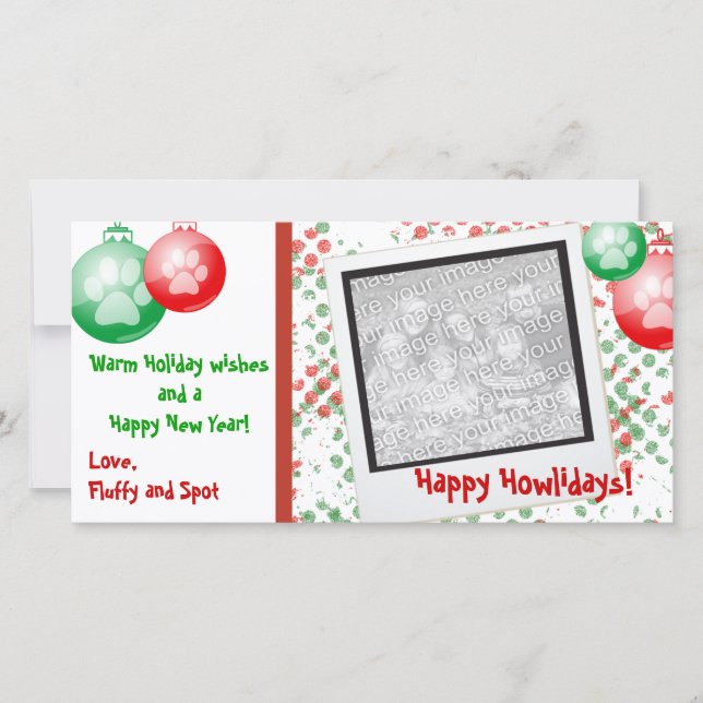 Julfotoport Julkort (Framsida)