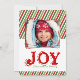 Julfotoport med stor storlek och Roligt Julkort